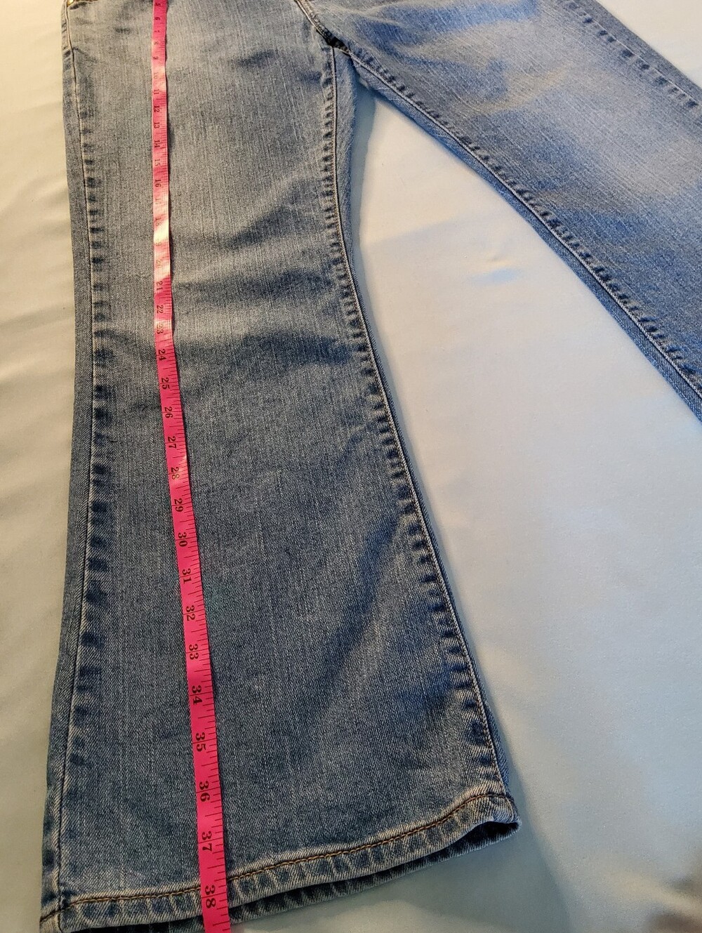 Levi's 515 Vintage Women's Light Blue Bootcut Jeans - Picture 3 of 8